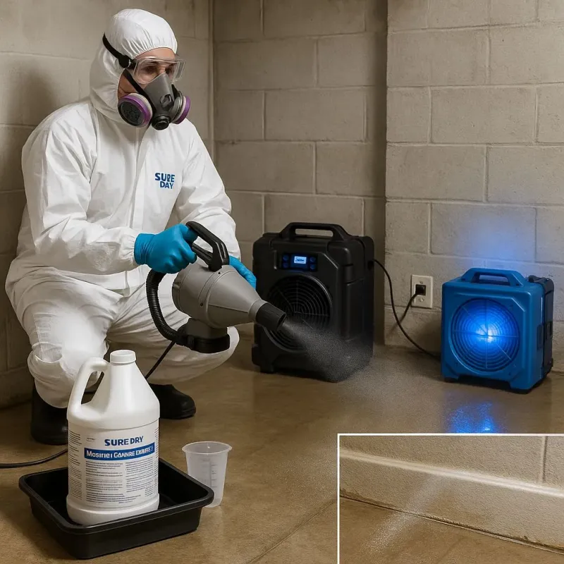 Sanitization and Odor Removal process in Henderson, LA