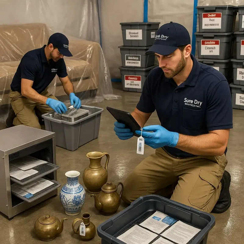 Content Protection and Restoration process in Henderson, LA
