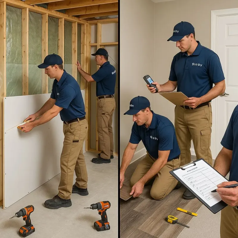 Repairs and Reconstruction process in Henderson, LA