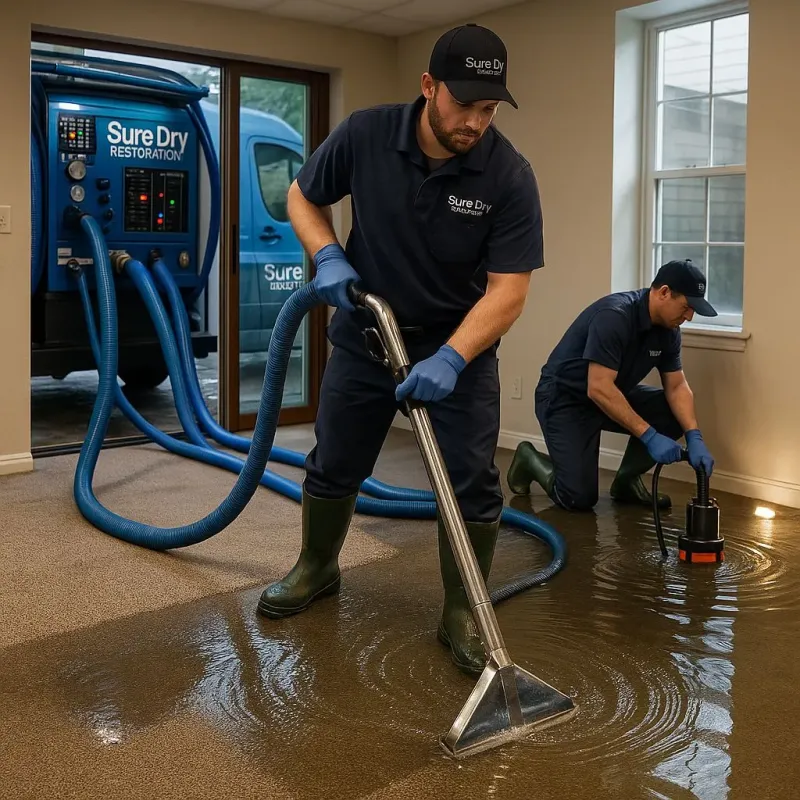 Water Extraction and Removal process in Henderson, LA
